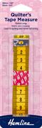 Quilter's Tape Measure Metric and Imperial 20mm x 300cm